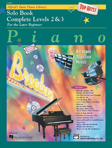 Alfred's Basic Piano Library Top Hits Solo 2-3 (Complete 2-3). 9780739011812