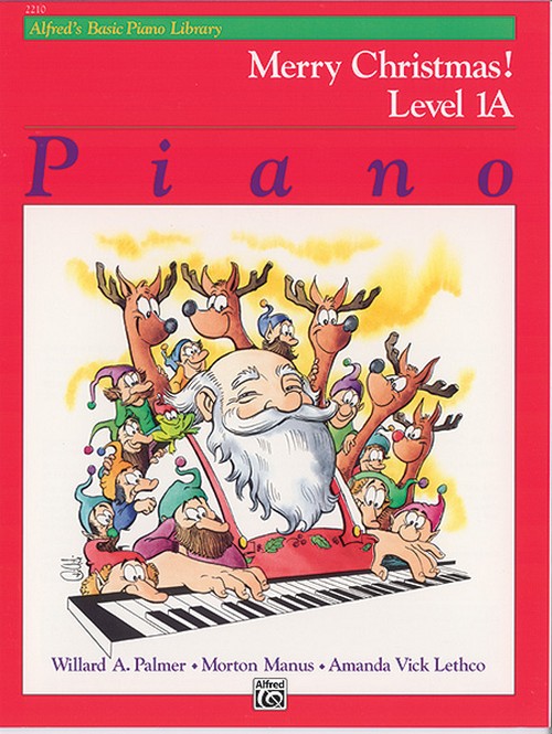 Alfred's Basic Piano Library Merry Christmas 1A. 9780739003091