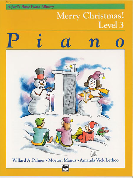 Alfred's Basic Piano Library Merry Christmas 3