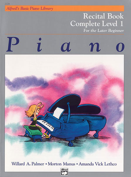 Alfred's Basic Piano Library Recital 1 Complete. 9780739020210