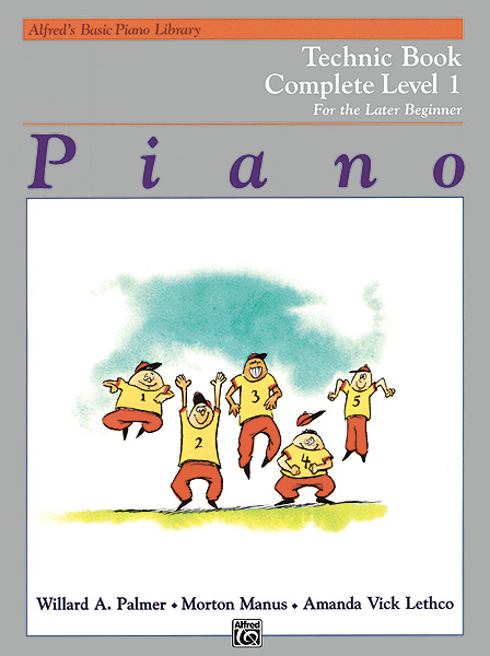 Alfred's Basic Piano Library Technic Book 1: Complete