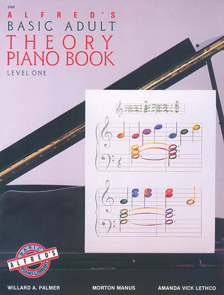 Alfred's Basic Adult Piano Course Theory Piano 1. 9780882846354