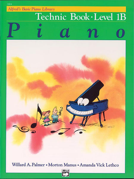 Alfred's Basic Piano Library Technic Book 1B. 9780739009390