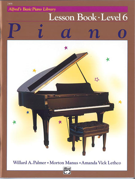 Alfred's Basic Piano Library Lesson 6. 9780739018606