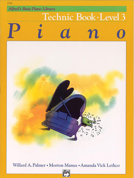 Alfred's Basic Piano Library Technic Book 3. 9780739009017