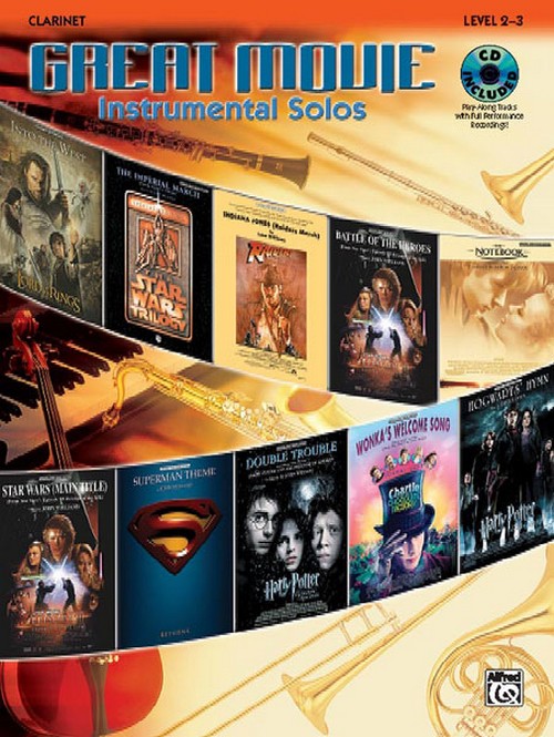 Great Movie Instrumental Solos, Clarinet. 9780739043684