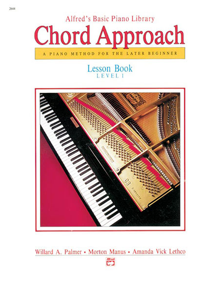 Alfred's Basic Piano Library Chord Approach: Lesson 1. 9780739015537