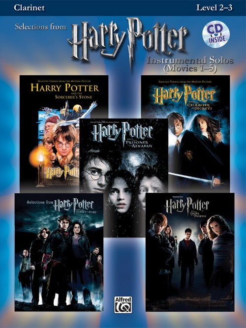 Harry Potter Instrumental Solos Movies 1-5, Clarinet