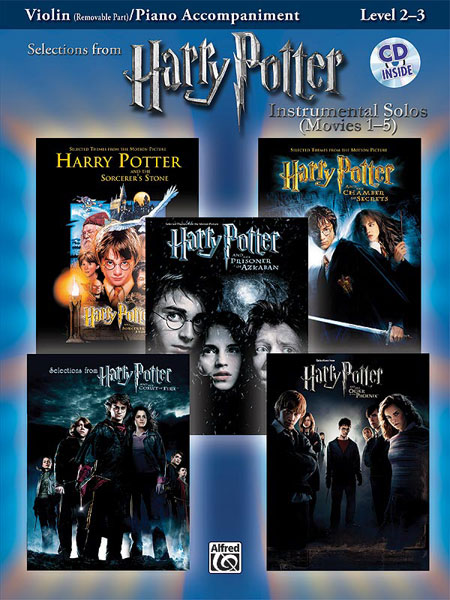 Harry Potter Instrumental Solos Movies 1-5, Violin