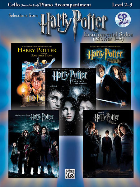 Harry Potter Instrumental Solos Movies 1-5, Cello