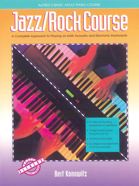 Alfred's Basic Adult Piano Course Jazz Rock