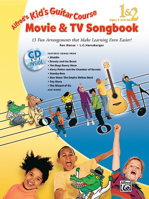 Alfred's Kid's Guitar Course, Movie & TV Songooks 1 & 2