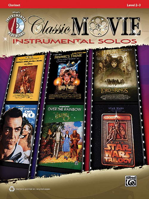 Classic Movie Instrumental Solos, Clarinet. 9780739070000 Classic Movie Instrumental Solos, Clarinet. 9780739070000