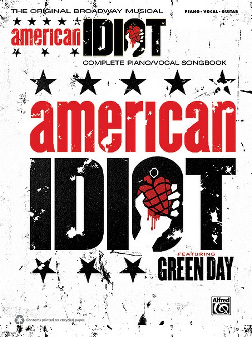 American Idiot: The Musical, Piano, Vocal and Guitar