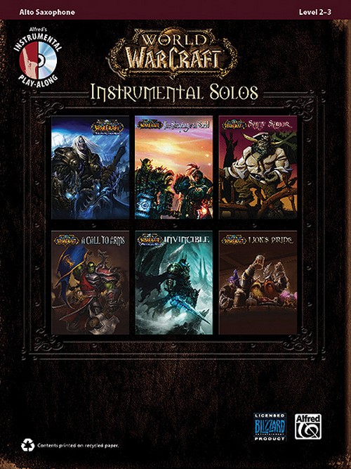 World of Warcraft Instrumental Solos, Saxophone. 9780739074817