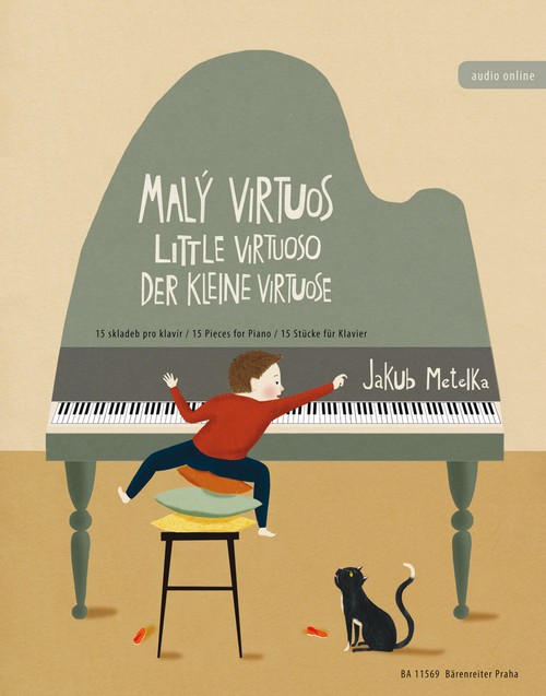 Little Virtuoso: 15 Pieces for Piano. 9790260109339