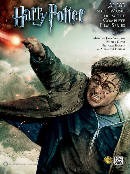 Harry Potter: Music from the Complete Film Series, 5-Finger Piano. 9780739087701