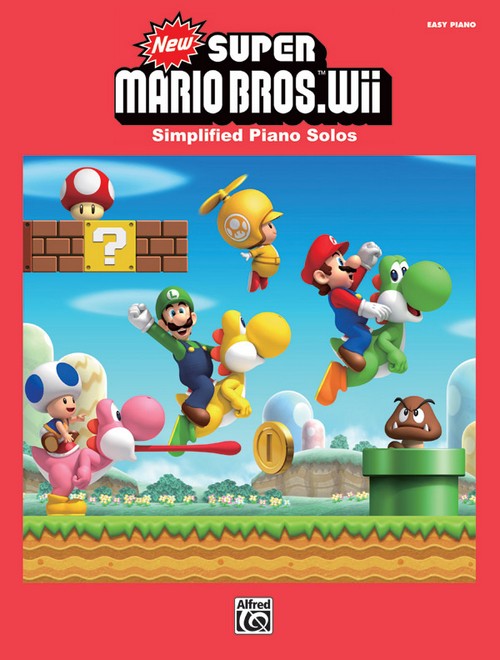 New Super Mario Bros. Wii: Simplified Piano Solos