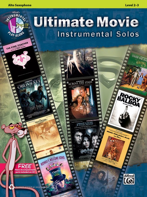 Ultimate Movie Instrumental Solo, Alto Saxophone. 9780739091890