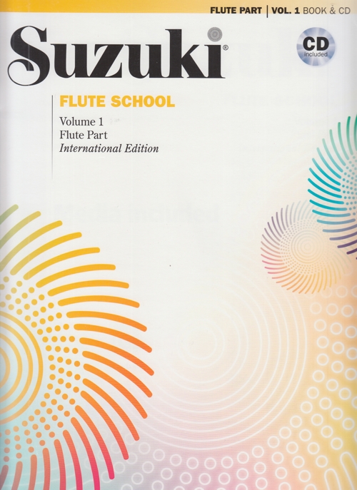 Suzuki Flute School, vol. 1: flute part +CD. 9781470638603