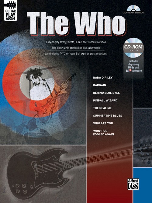 The Who Guitar Play-Along: Easy-to-play arrangements, in TAB and standard notation. 9781470632489