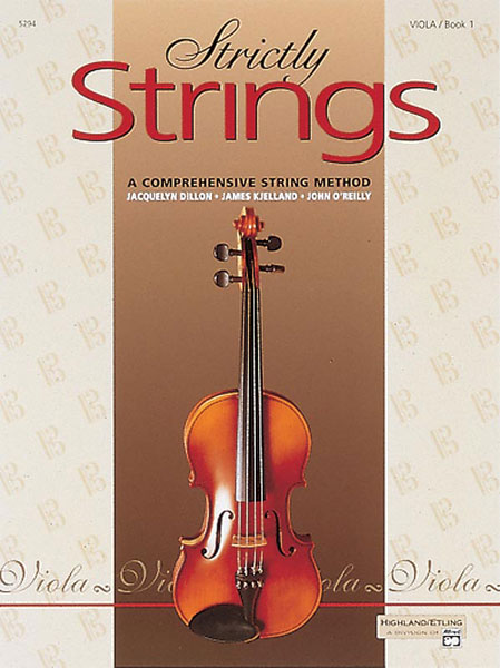 Strictly Strings, Book 1, Viola. 9780882845319