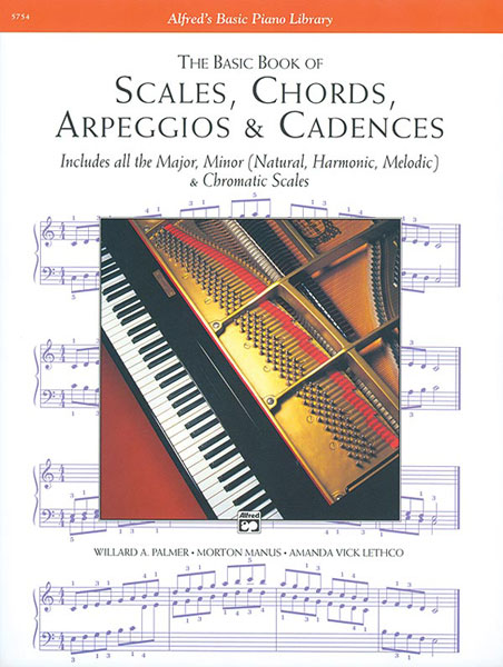 The Basic Book of Scales, Chords, Arpeggios & Cadences, Piano
