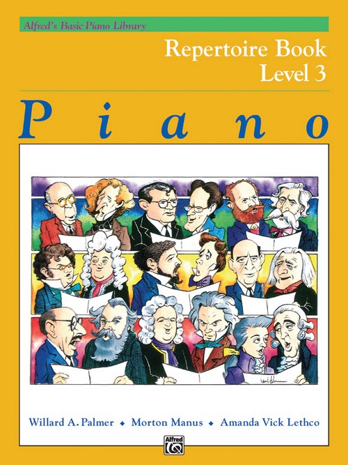 Alfred's Basic Piano Library Repertoire Book 3