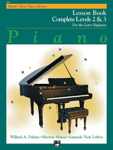 Alfred's Basic Piano Library Lesson 2-3 Complete: For the Late Beginner. 9780882848303