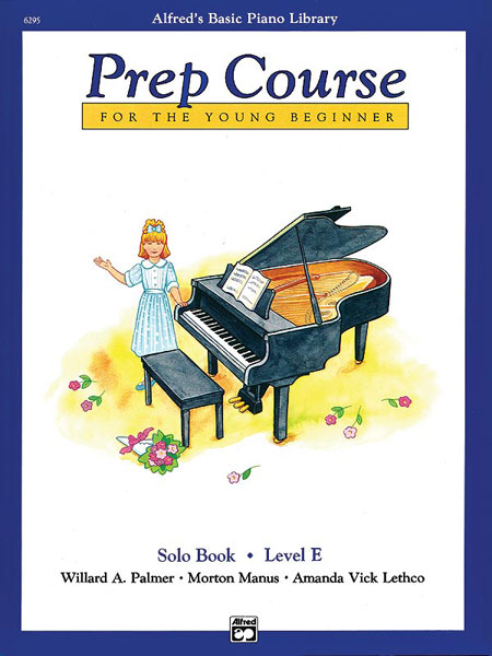 Alfred's Basic Piano Library Prep Course Solo E
