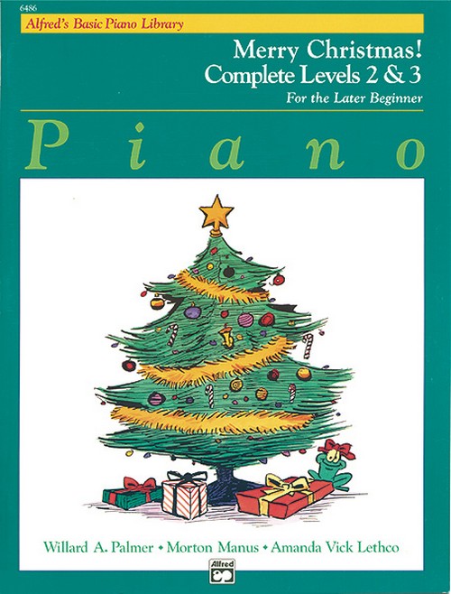 Alfred's Basic Piano Library Merry Christmas 2-3: Complete. 9780739008829