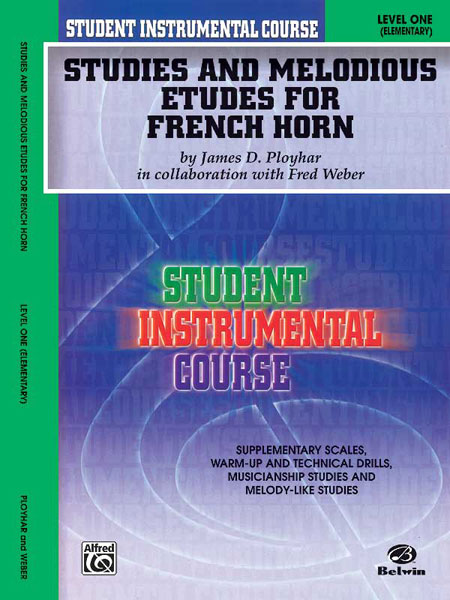 Student Instrumental Course: Studies and Melodious Etudes for Horn, Level I. 86725