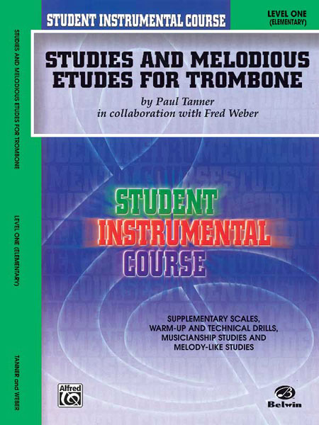 Student Instrumental Course: Trombone, Studies and Melodious Études, Level I. 9780757993886