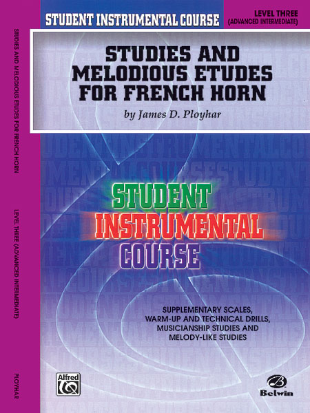 Student Instrumental Course, Studies and Melodious Etudes for French Horn, Level III