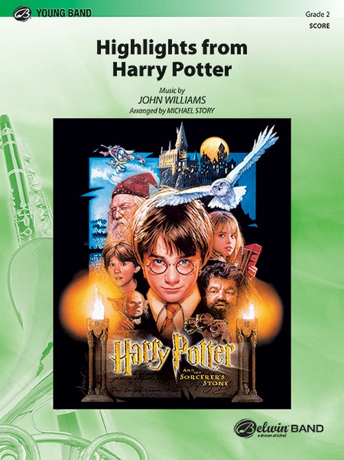 Highlights from Harry Potter, Concert Band, Score