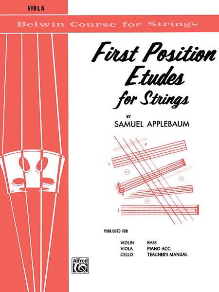 First Position Etudes for Strings, Viola