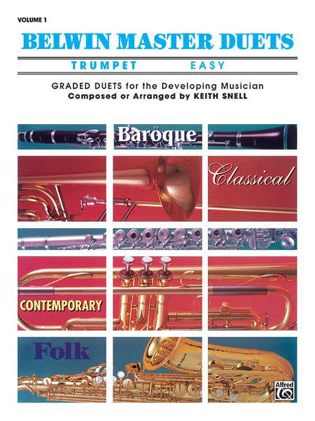 Belwin Master Duets (Trumpet), Easy Vol. 1. 9780769212456