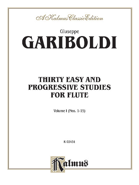 30 Easy and Progressive Studies, Vol. I, Flute