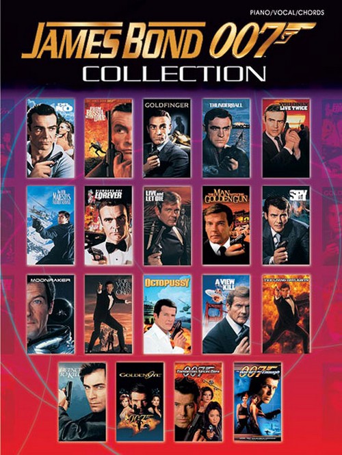 James Bond Collection, Piano, Vocal and Guitar