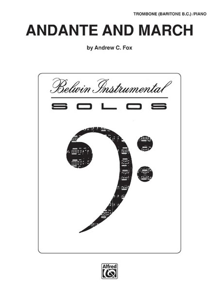 Andante and March, Trombone