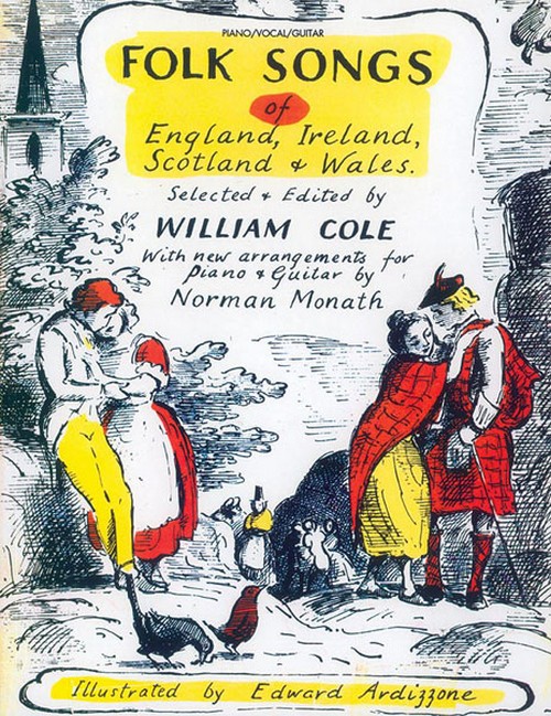 Folk Songs of England, Ireland, Scotland & Wales, Piano, Vocal and Guitar