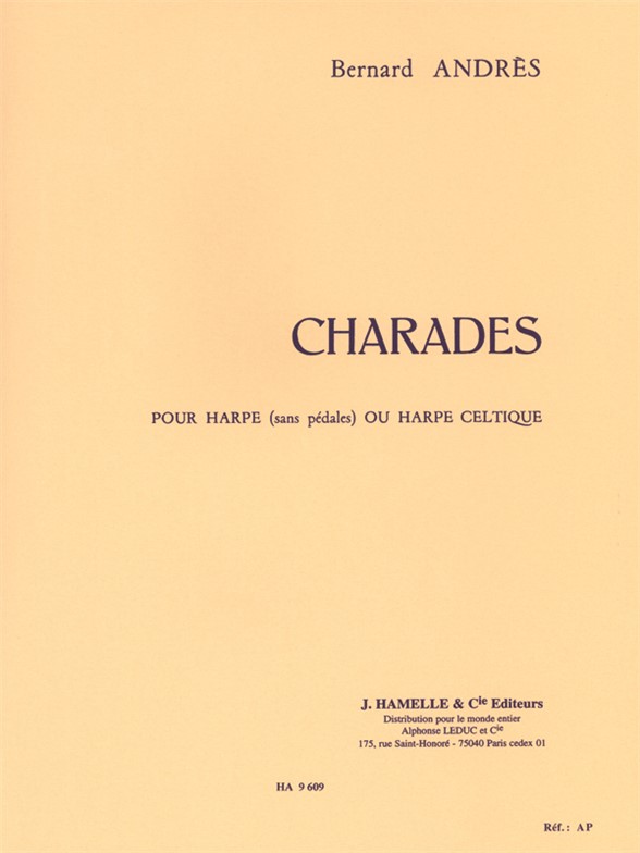 Charades, pour harpe celtique