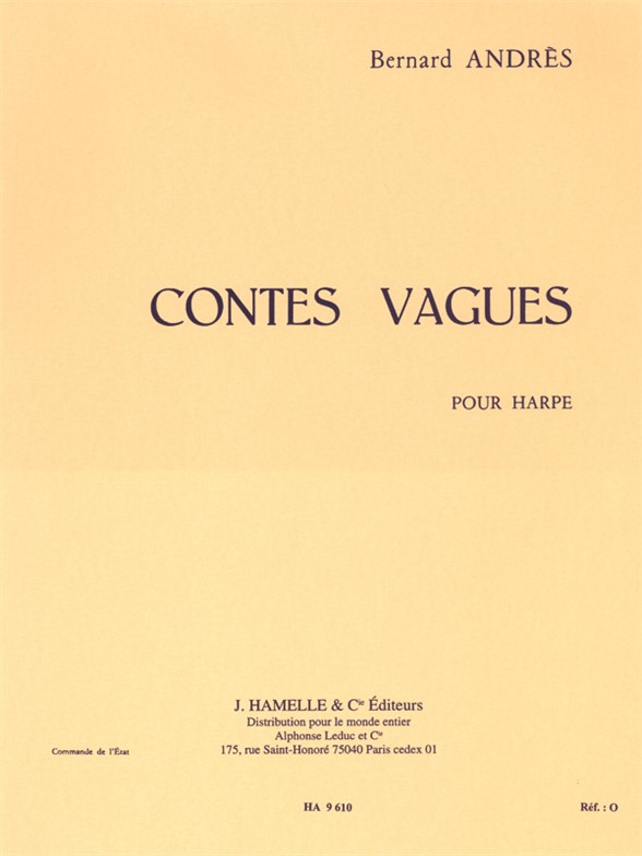 Contes vagues, harpe