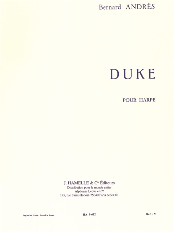 Duke, harpe