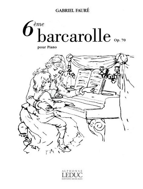 Barcarolle nº 6 Op. 70, piano. 87090