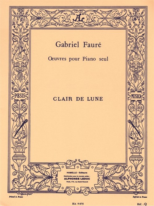 Clair de Lune Op. 46 nº 2, piano. 9790230790758