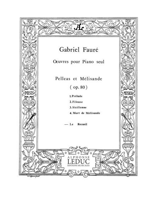 Pélleas et Mélisande Op. 80, piano