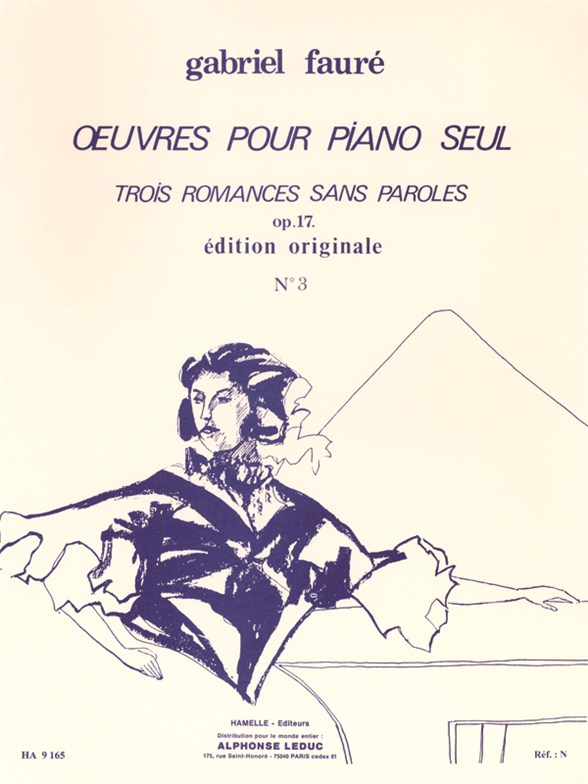 Romance sans paroles Op. 17 nº 3, piano