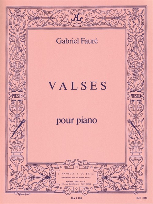 Valses, piano. 9781785588358