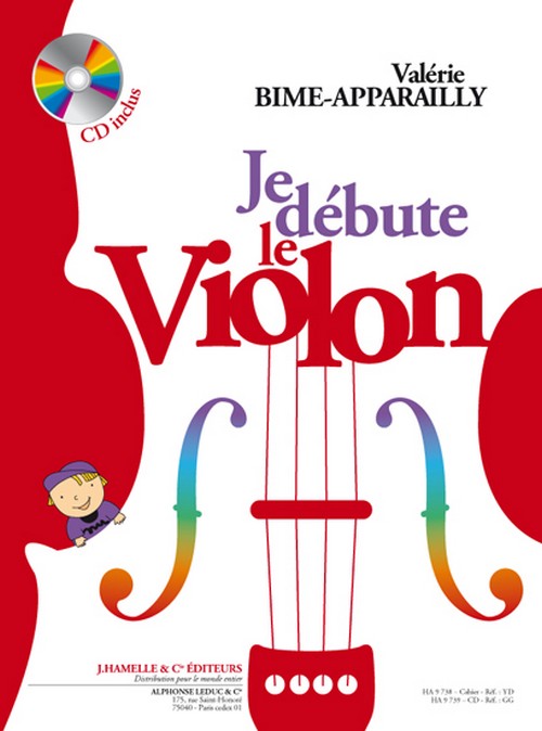 Je débute le violon, vol. 1, méthode progressive